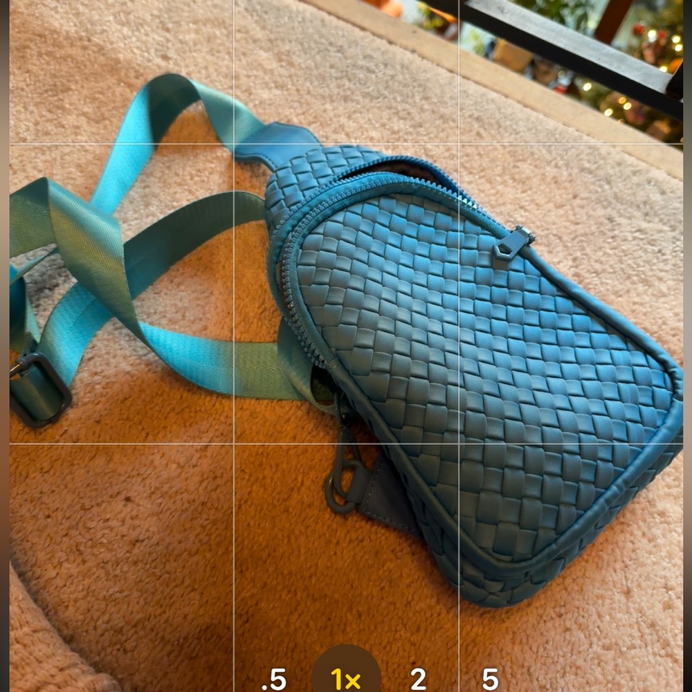 Stylish Blue Crossbody Bag
